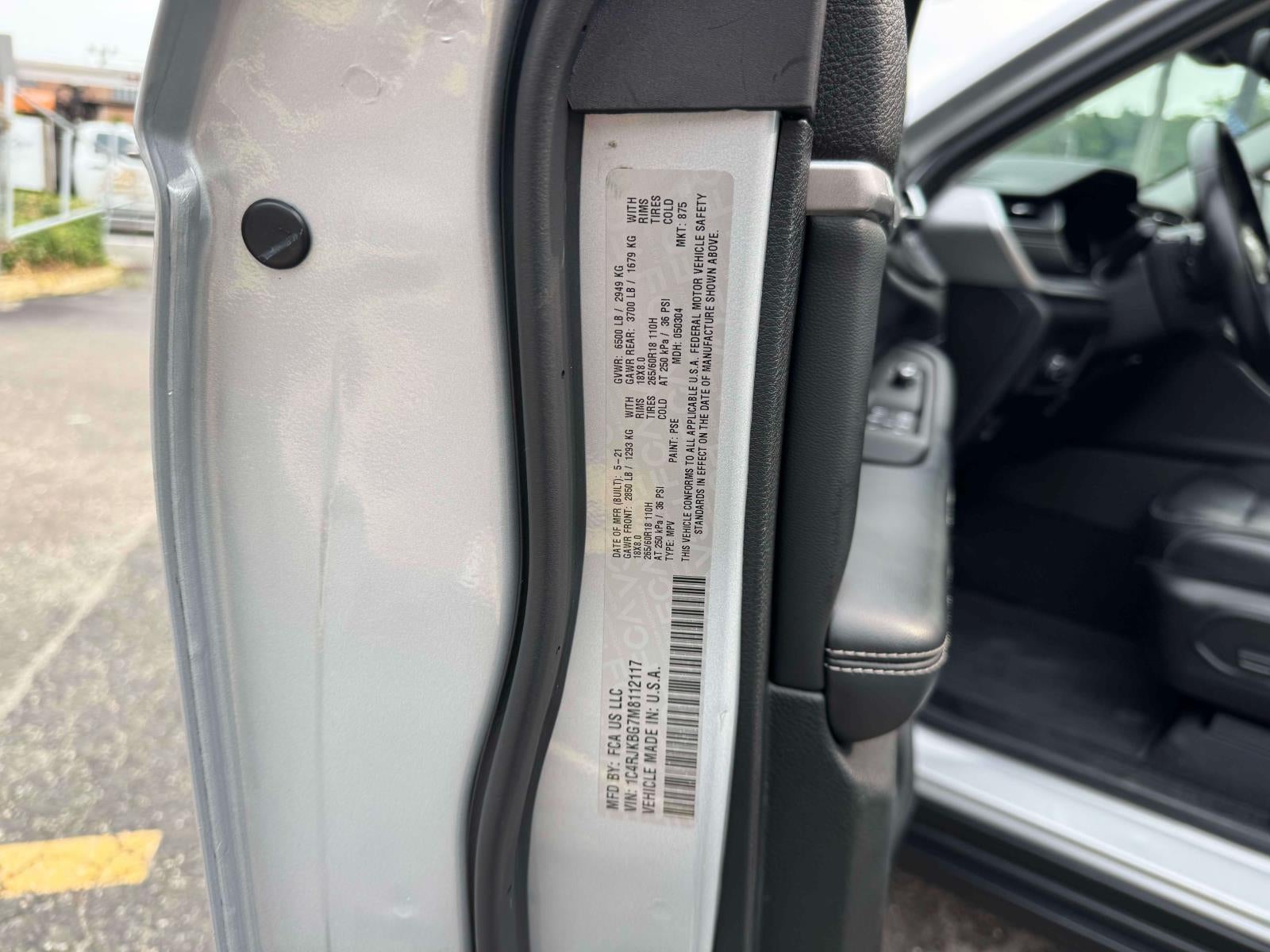 2021 Jeep Grand Cherokee L Limited 4x4