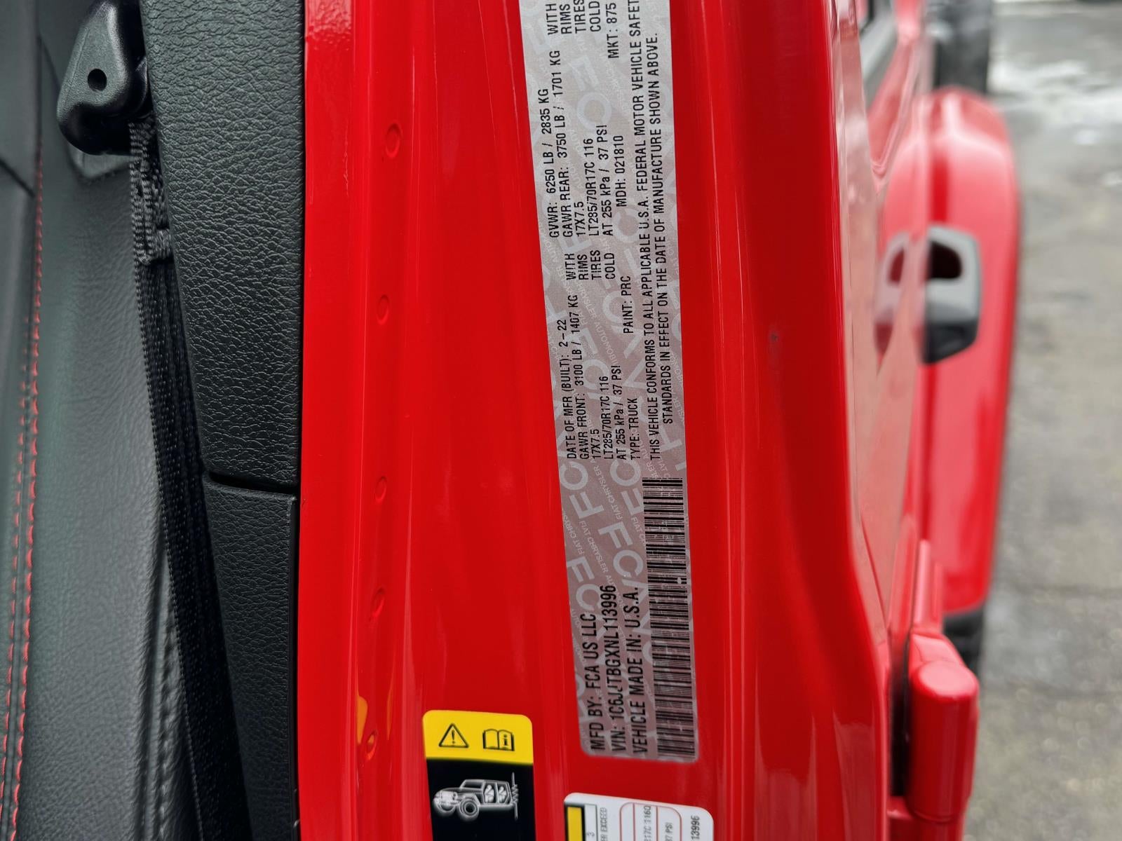 2022 Jeep Gladiator Rubicon 4x4