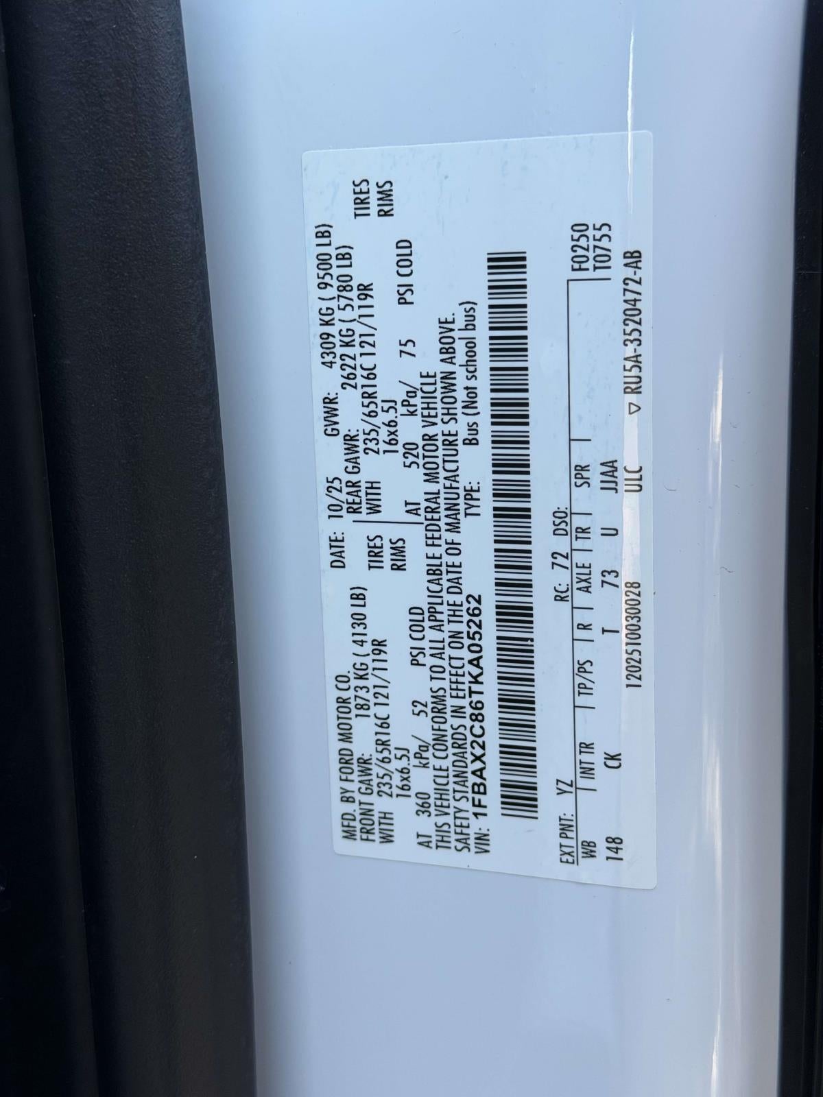 2026 Ford Transit-350 Passenger Van XLT