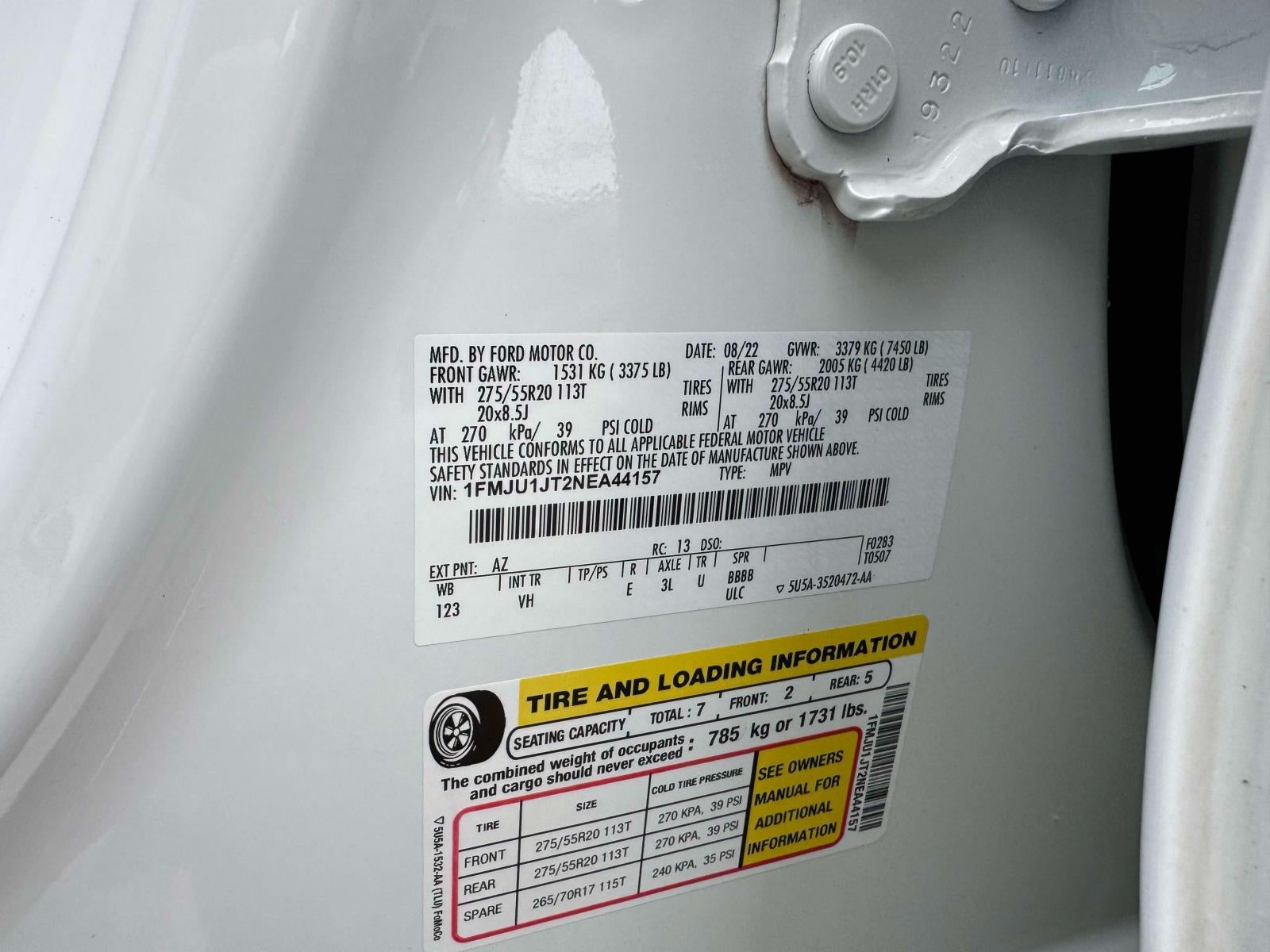 2022 Ford Expedition XLT