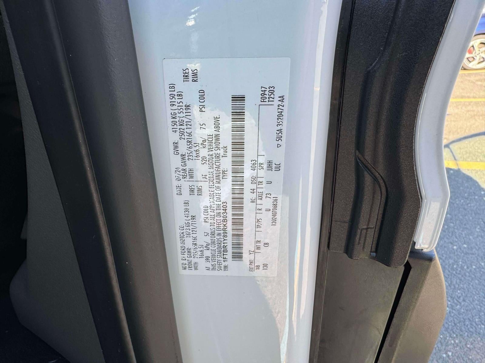 2024 Ford Transit-250 Cargo Van Base