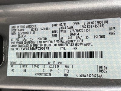 2021 Ford F-150 LARIAT