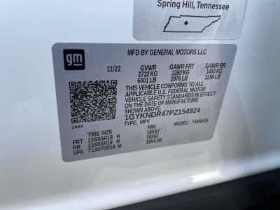 2023 Cadillac XT5 AWD Premium Luxury