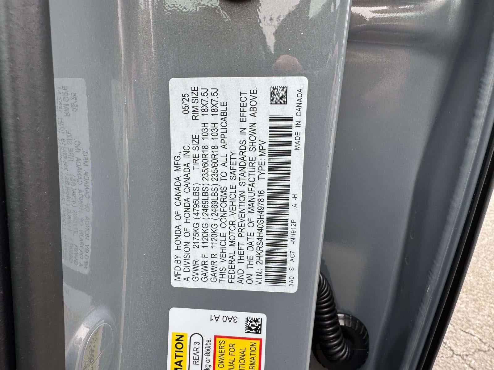 2025 Honda CR-V EX AWD