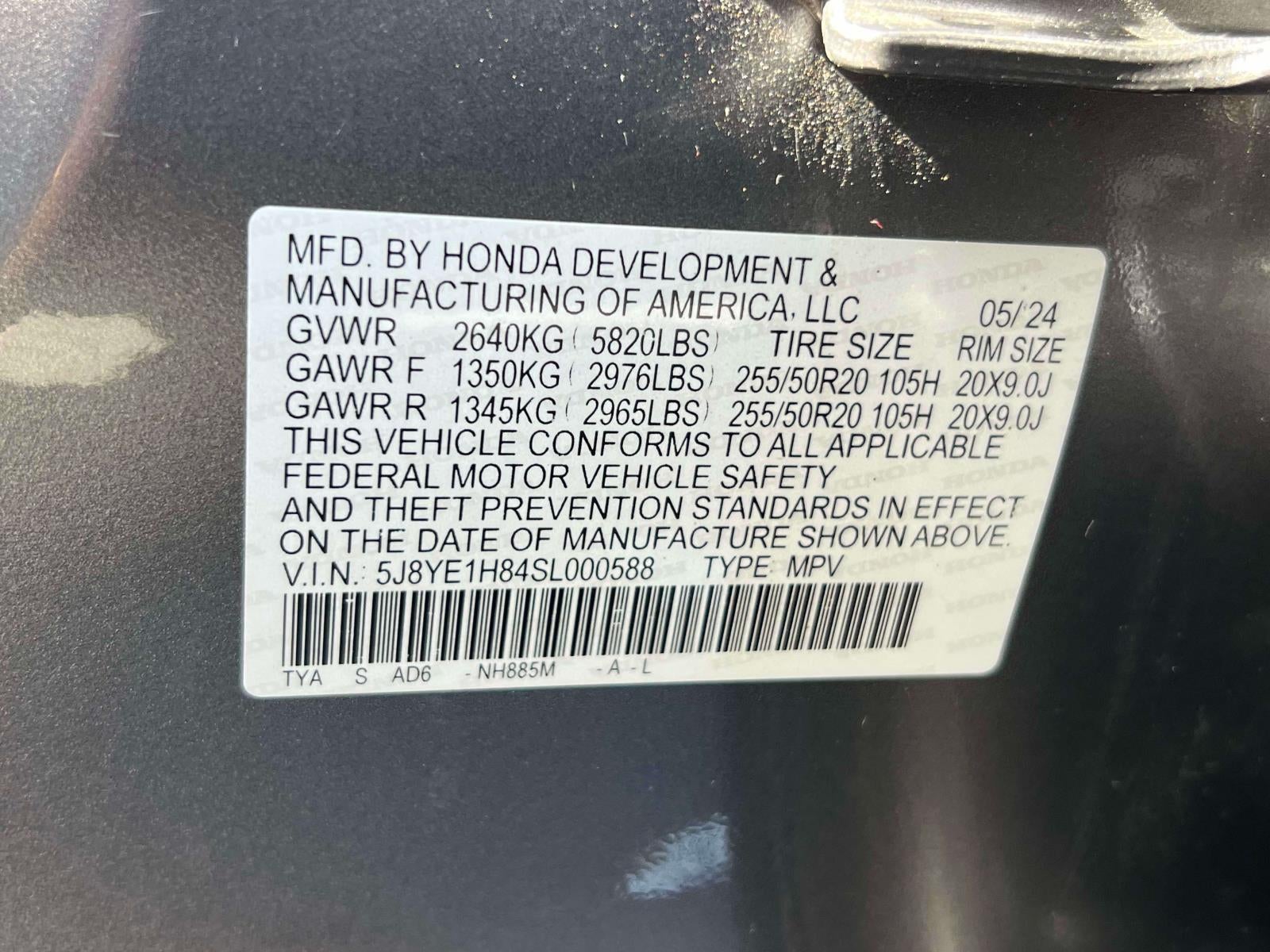 2025 Acura MDX Advance Package