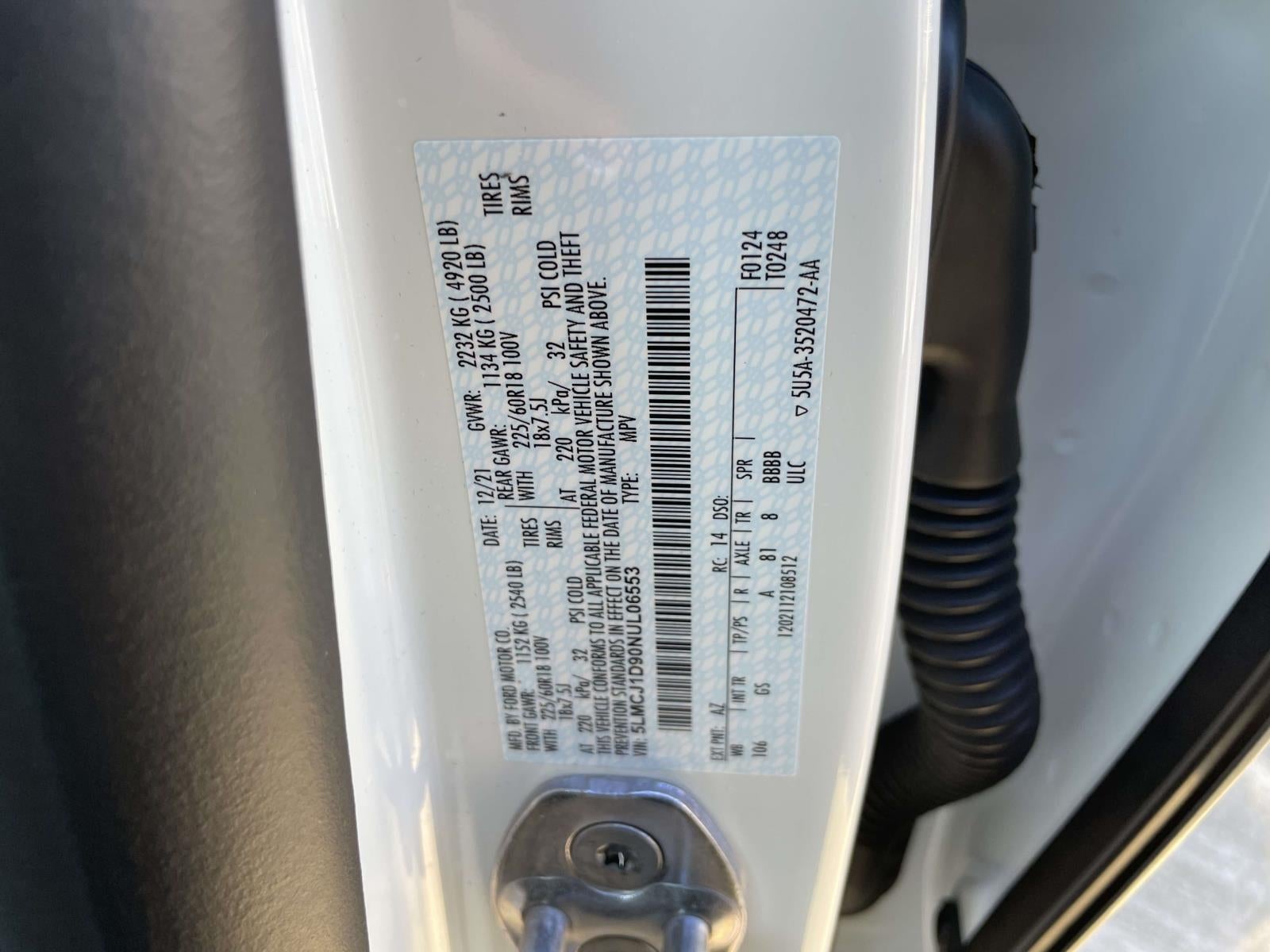 2022 Lincoln Corsair Standard