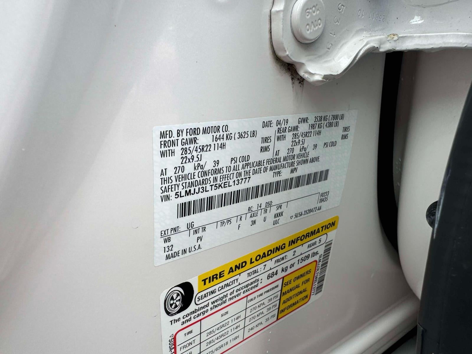 2019 Lincoln Navigator L Reserve