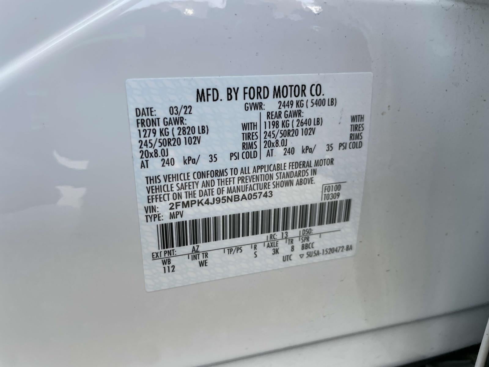 2022 Ford Edge ST-Line