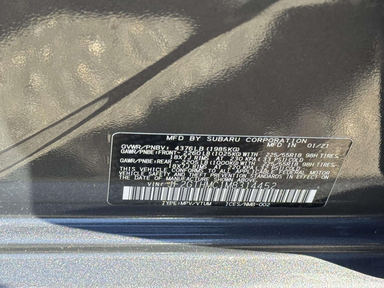 2021 Subaru Crosstrek Limited