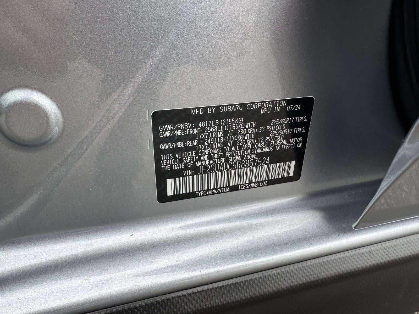 2024 Subaru Crosstrek Premium