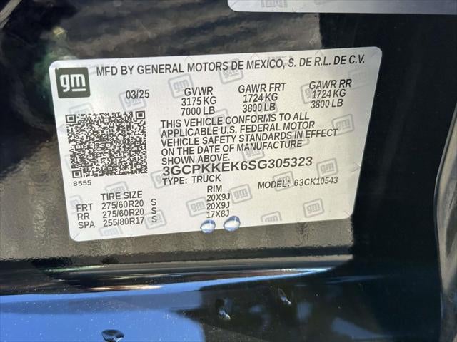 2025 Chevrolet Silverado 1500 LT (2FL)