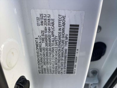 2022 Honda Passport EX-L