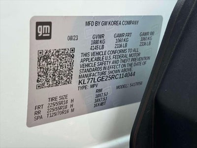 2024 Chevrolet Trax 1RS