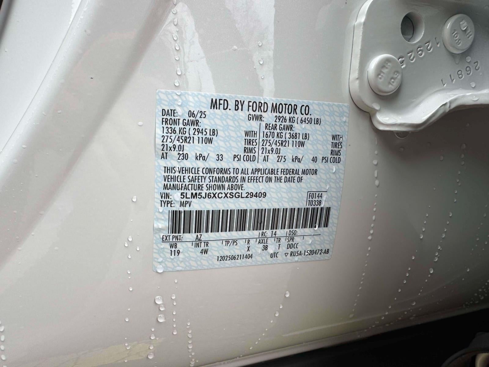 2025 Lincoln Aviator Premiere