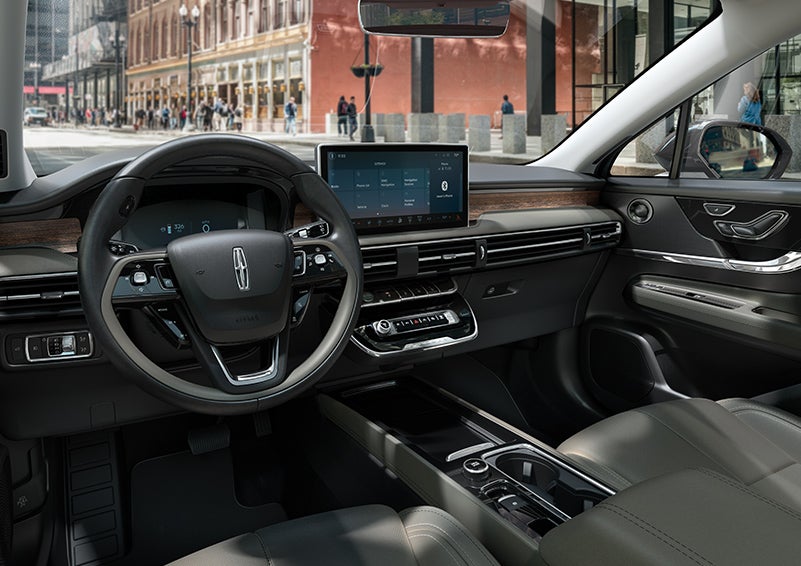 The interior dashboard of 2024 Lincoln Corsair® SUV is shown here. | Empire Lincoln of Huntington in Huntington NY