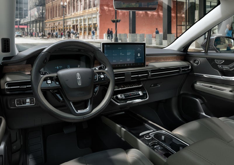 The interior dashboard of 2024 Lincoln Corsair® SUV is shown here. | Empire Lincoln of Huntington in Huntington NY