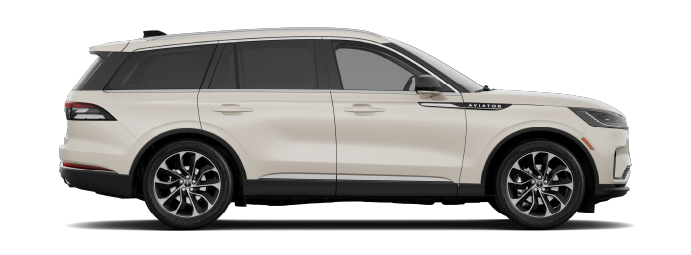 A 2026 Lincoln Aviator® SUV in Pristine White. | Empire Lincoln of Huntington in Huntington NY