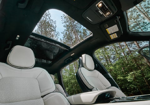 The front seats of a 2027 Lincoln Aviator® Black Label™ SUV | Empire Lincoln of Huntington in Huntington NY